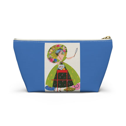 Lady with the Golden Fish Cosmetic Bag – Whimsical Fashion & Playful Fantasy