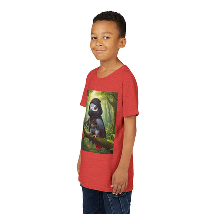 The African Grey Sentinel Youth Short Sleeve Tee