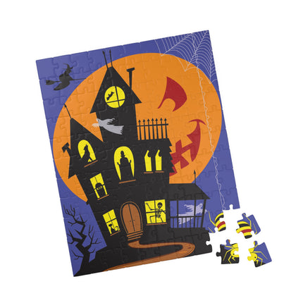 Halloween Night at the Haunted House Puzzle (110, 252, 520, 1014-piece)