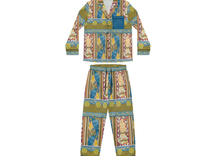 Eagle and Oak, Macaws and Corn by Maurice Pillard Verneuil Women’s Satin Pajamas