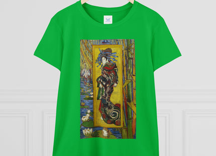 Courtesan (after Eisen) by Vincent van Gogh Women's Midweight Cotton Tee