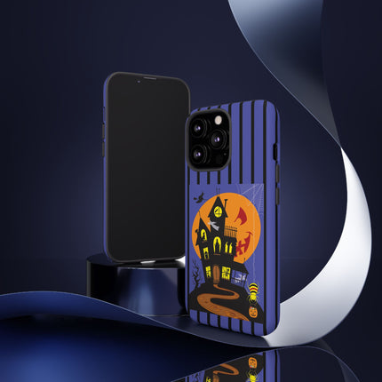Halloween Night at the Haunted House Phone Cases