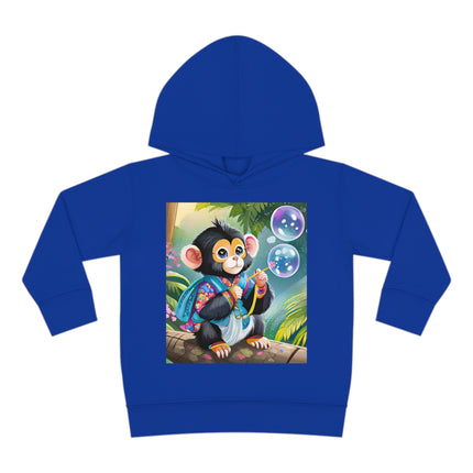 Bubble Magic in the Jungle Toddler Pullover Fleece Hoodie