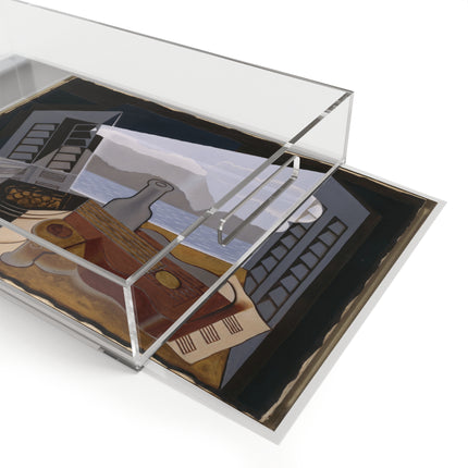 Open Window by Juan Gris Acrylic Serving Tray