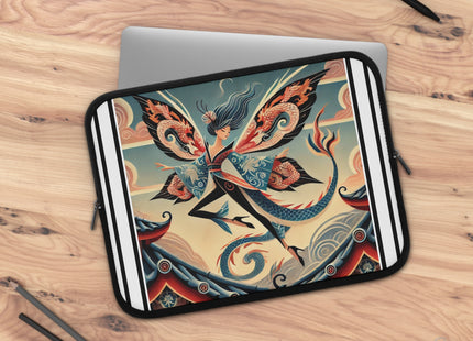 Dragon Fairy of the Temple Laptop Sleeve
