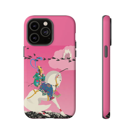 Samurai Princess on the White Steed Phone Case – Epic Grace & Mythic Power
