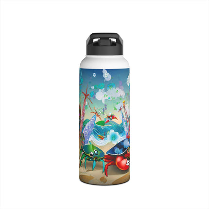 Crab Architect Stainless Steel Water Bottle