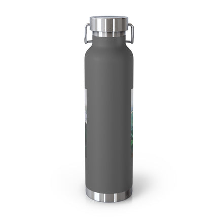 Water Lilies by Karl Hagemeister Copper Vacuum Insulated Bottle, 22oz