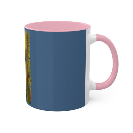 Courtesan (after Eisen) by Vincent Van Gogh Colorful Mugs, 11oz