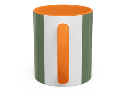 Farm Garden with Sunflowers by Gustav Klimt Colorful Mugs (11oz, 15oz)