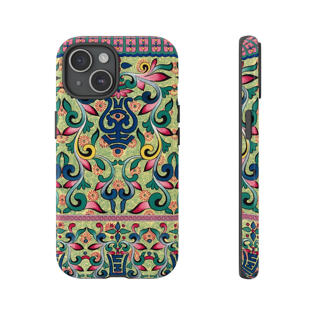Colorful Flower Pattern by Owen Jones Phone Cases