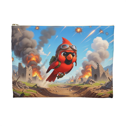 Cardinal Dive Bomber Accessory Pouch – Bold Aviator & Sky Adventure