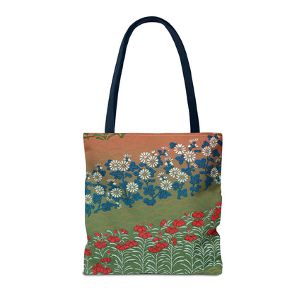 Japanese Flower Pattern II by G.A. Audsley Tote Bag (AOP)