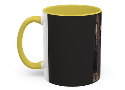 Arnolfini Portrait by Jan Van Eyck Colorful Mugs (11oz, 15oz)