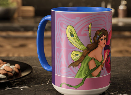 The Fairy’s Blossom Colorful Mugs (11oz, 15oz)