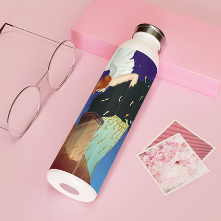 The Christmas Angel Slim Water Bottle
