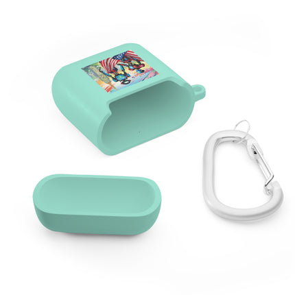 High Fashion Cyberpunk CIA Robots AirPods Case Cover