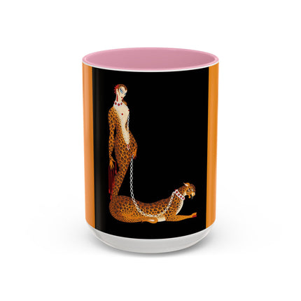 Leopard Queen Colorful Mugs – Wild Beauty & Art Deco Glamour