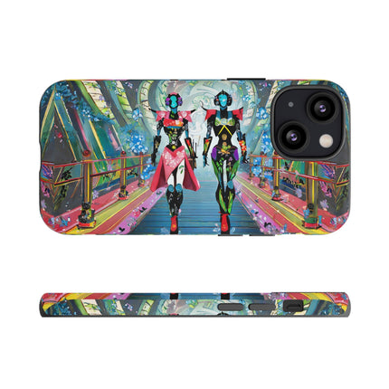 Cyber Punk Robot Models Phone Cases