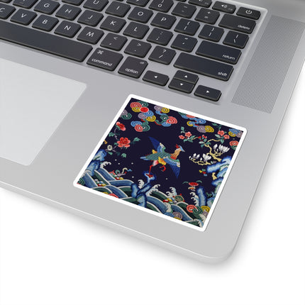 Rank Badge with Mandarin Kiss-Cut Stickers (4 Sizes)