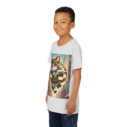 Archer Cat Youth Short Sleeve Tee