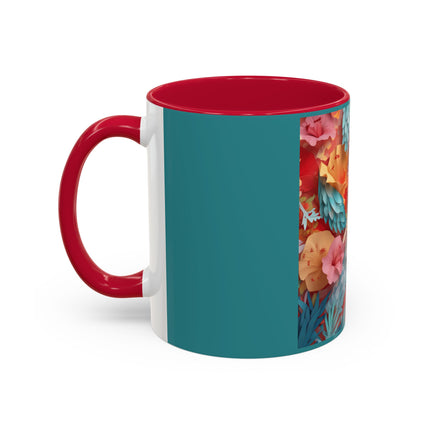 Hibiscus Fairy Colorful Mugs (11oz, 15oz)