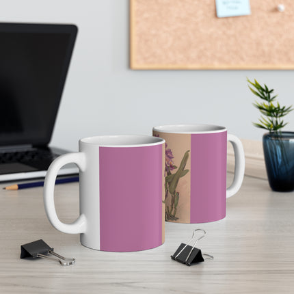 Watercolor of an Orchid by Alice Bailly Ceramic Mug 11oz