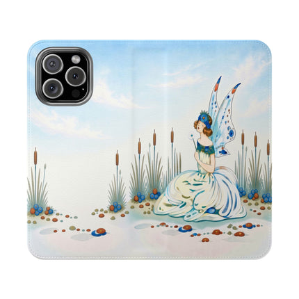 🧚🦋 The Jeweled Wing Fairy Flip Case – Art Deco Fairy Fantasy