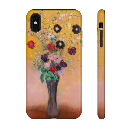 Vase of Flowers by Odilon Redon Phone Cases