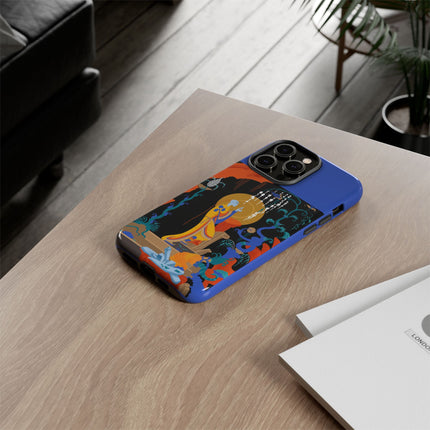 Mystic Oracle Phone Case – Sacred Glow & Eternal Grace
