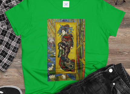 Courtesan (after Eisen) by Vincent van Gogh Women's Midweight Cotton Tee