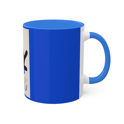 Illustrations of Japanese Toys Pl.009 by Kawasaki Kyosen Colorful Mugs, 11oz