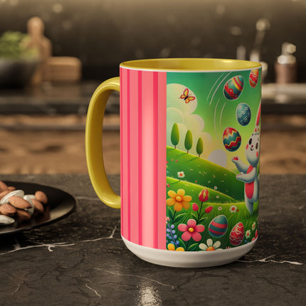 Easter Bunny’s Colorful Mugs (11oz, 15oz)
