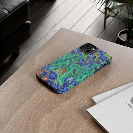 Irises by Vincent Van Gogh Phone Cases