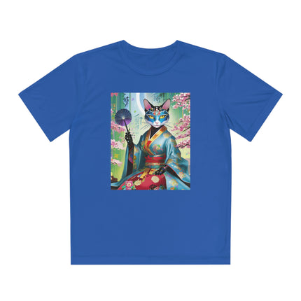Cyberpunk Geisha Youth Competitor Tee