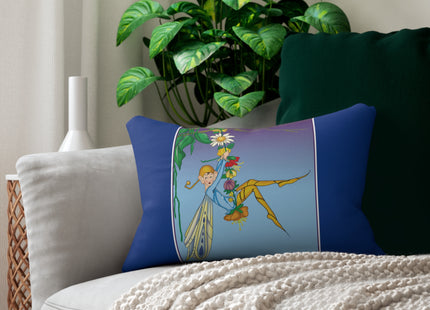 A Fairy's Delight Spun Polyester Lumbar Pillow