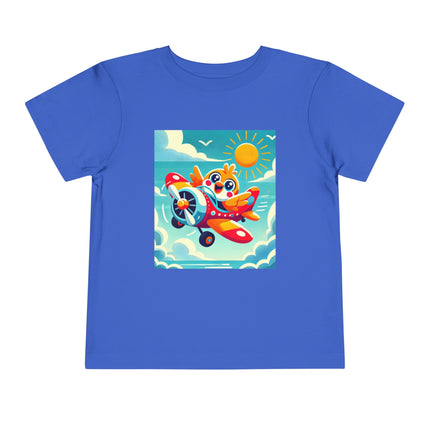 Joyful Bird Aviator Toddler Short Sleeve Tee