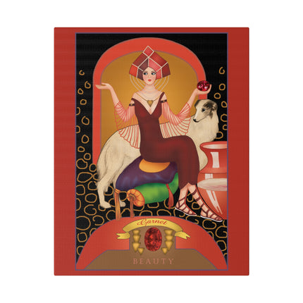 January & Garnet – Sofia Chiostri’s Birthstone Muse