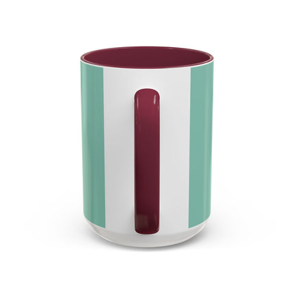 Still Life with Zebra, Fruit, and Pink Columns Colorful Mugs (11oz, 15oz)