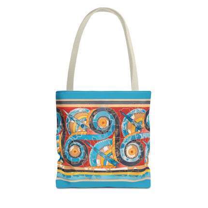 Reproduction of S-Spiral Frieze by Emile Gilliéron Tote Bag (AOP)