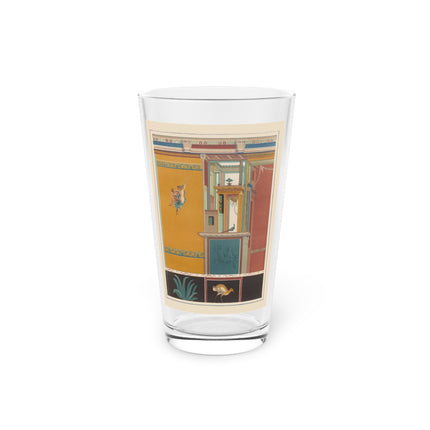 Pompeii Wall  Pl.20 by Victor Steeger Glass, 16oz