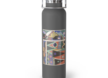 Collection decors et couleurs Pl.03 by Georges Valmiers Copper Vacuum Insulated Bottle, 22oz