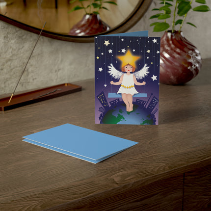 Celestial Magic Greeting Cards (1, 10, 30, and 50pcs)