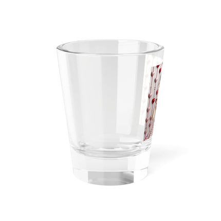 Fashionably Yours, XOXO Shot Glass, 1.5oz