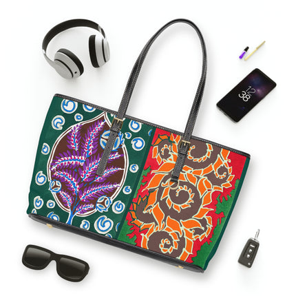 Floral Design by Emile-Alain Séguy PU Leather Shoulder Bag