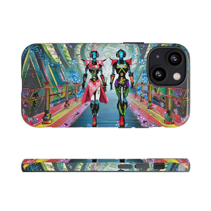 Cyber Punk Robot Models Phone Cases