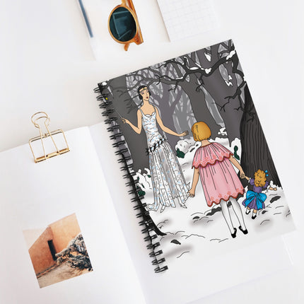 Fairy Tale Elegance Spiral Notebook - Ruled Line
