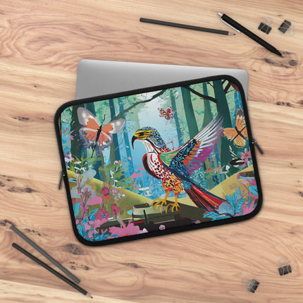 A Colorful Raptor Laptop Sleeve