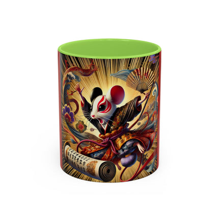 Theatrical Mouse on a Mission Colorful Mugs (11oz, 15oz)