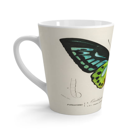 Green Birdwing by Charles Dessalines D' Orbigny Latte Mug